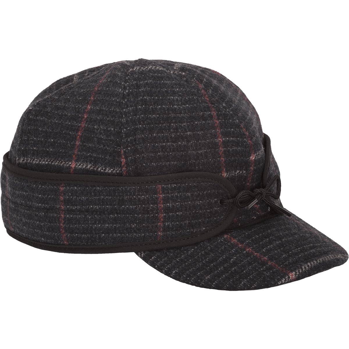 Indigo Plaid Cap X35370