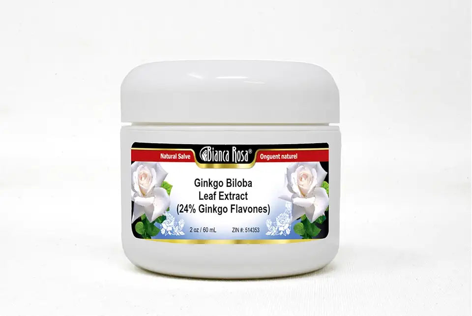 Ginkgo Biloba Leaf Extract Salve Ointment 2 oz J8969