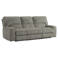 Mocha Chenille Power Double Reclining Sofa L987584