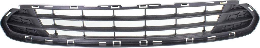 Front Bumper Grille Textured Gray Pack of 2 T517