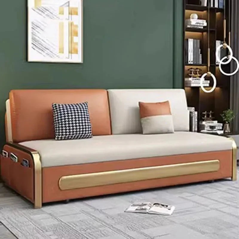 Leather 3 Seater Sofa T71421