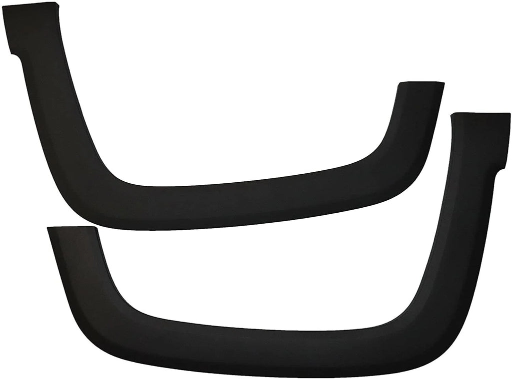 Black Front Fender Flares Trim for Jeep Renegade J47642