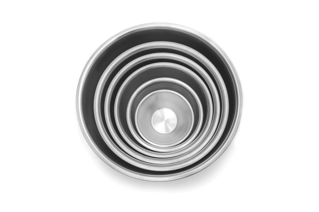 6-Piece Stainless Steel Mixing Bowls Set E117
