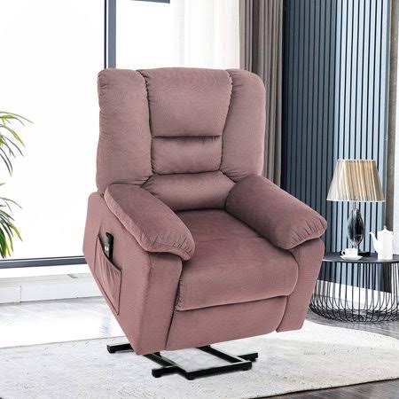 Velvet Power Lift Recliner Sofa Z88051