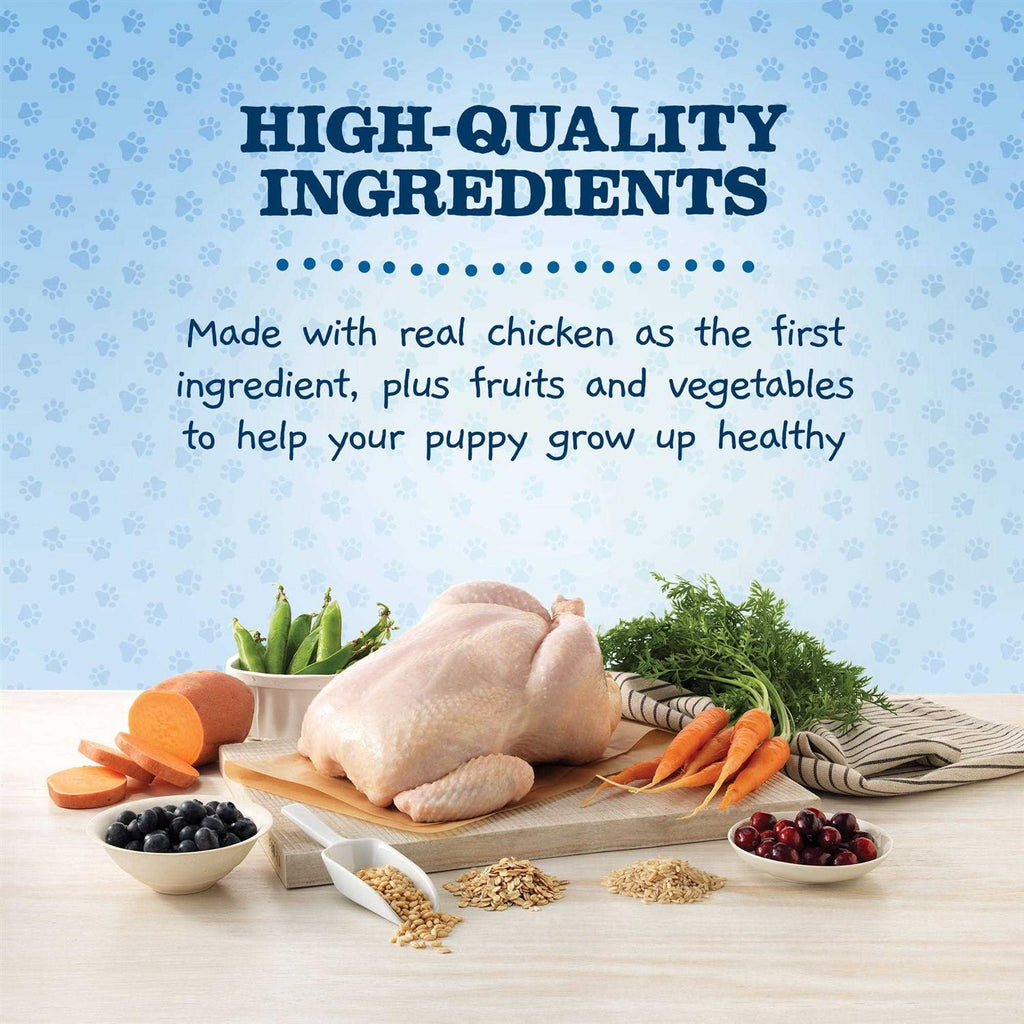 Chicken and Brown Rice Puppy Dry Dog Food P37706