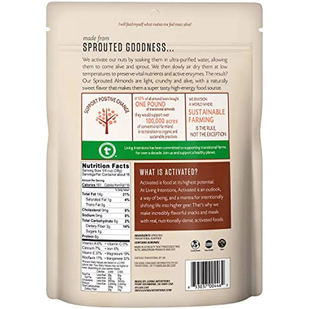 Sprouted Almonds 16 Oz X8339