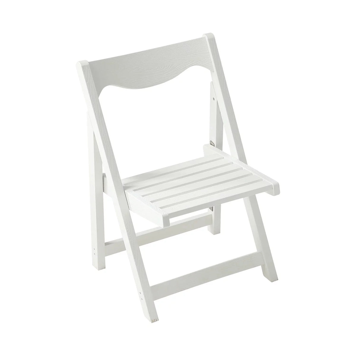 Foldable Small Table and Chair Set with 2 Chairs White L20716