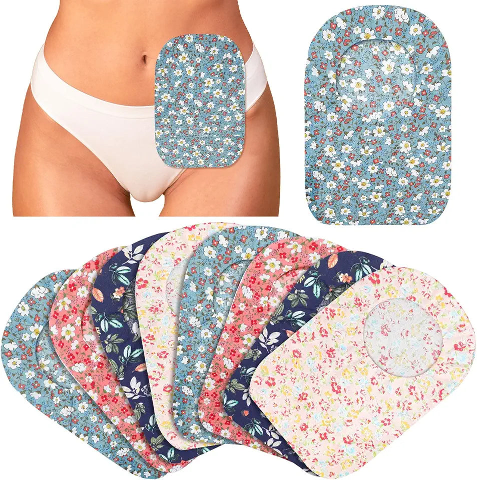 Washable Ostomy Bag Cover with Round Opening X1020