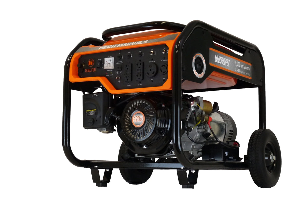 9000 Watt Dual Fuel Portable Power Generator B730