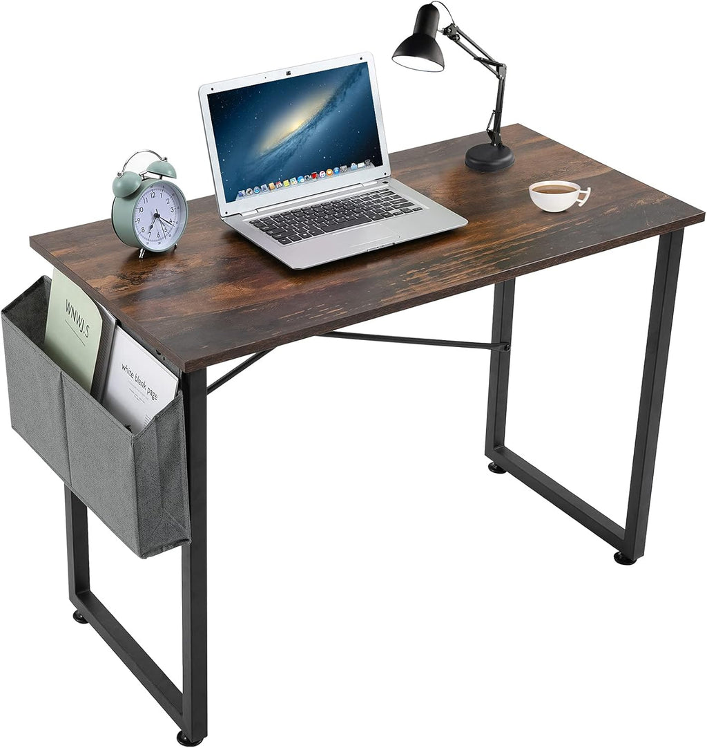 Black 40 inch Computer Desk with Storage Bag G327