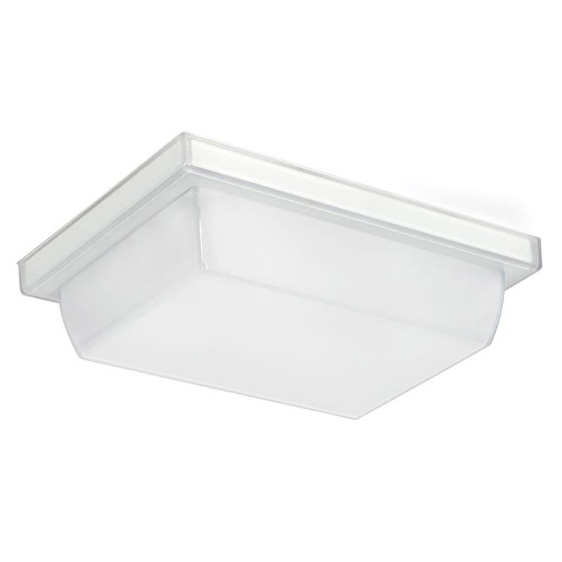 12W 3000K LED White Canopy Light Z736434
