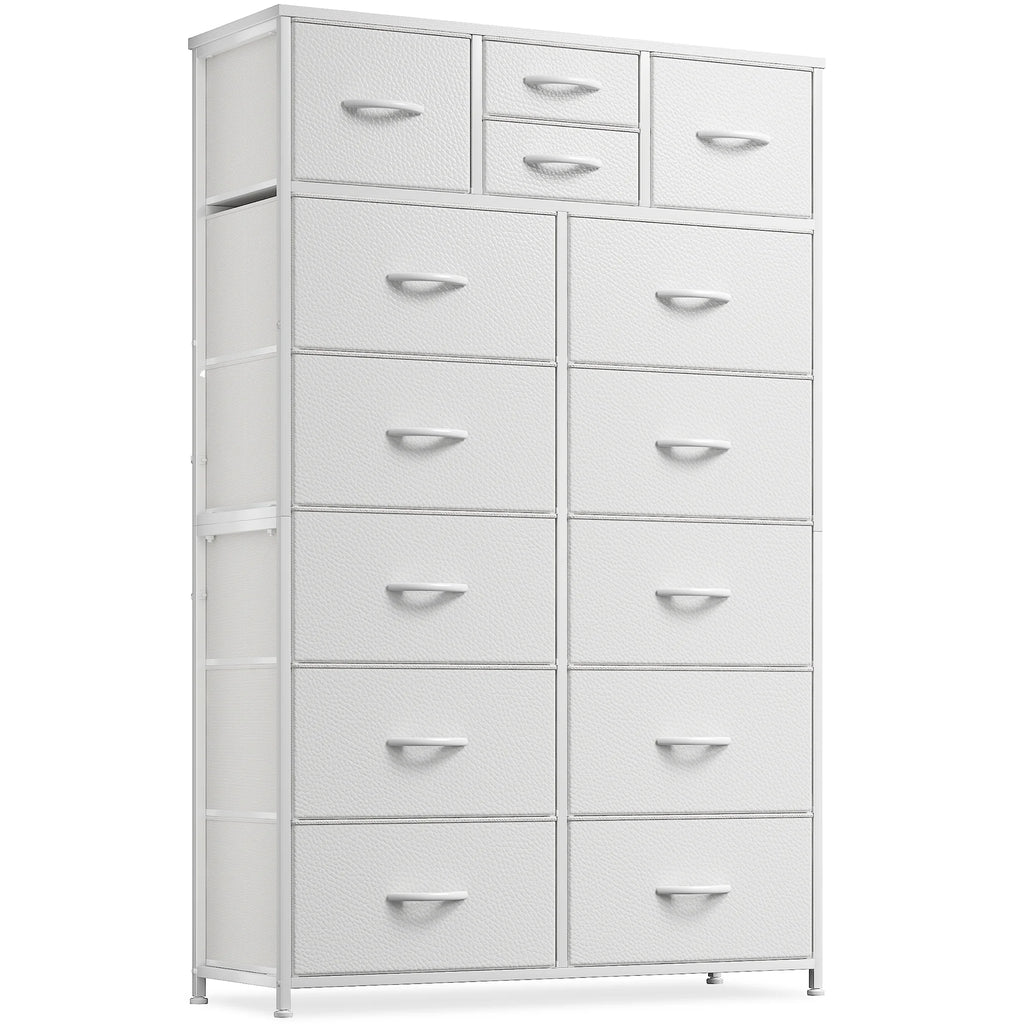14 Drawer Charcoal Black Dresser F70326