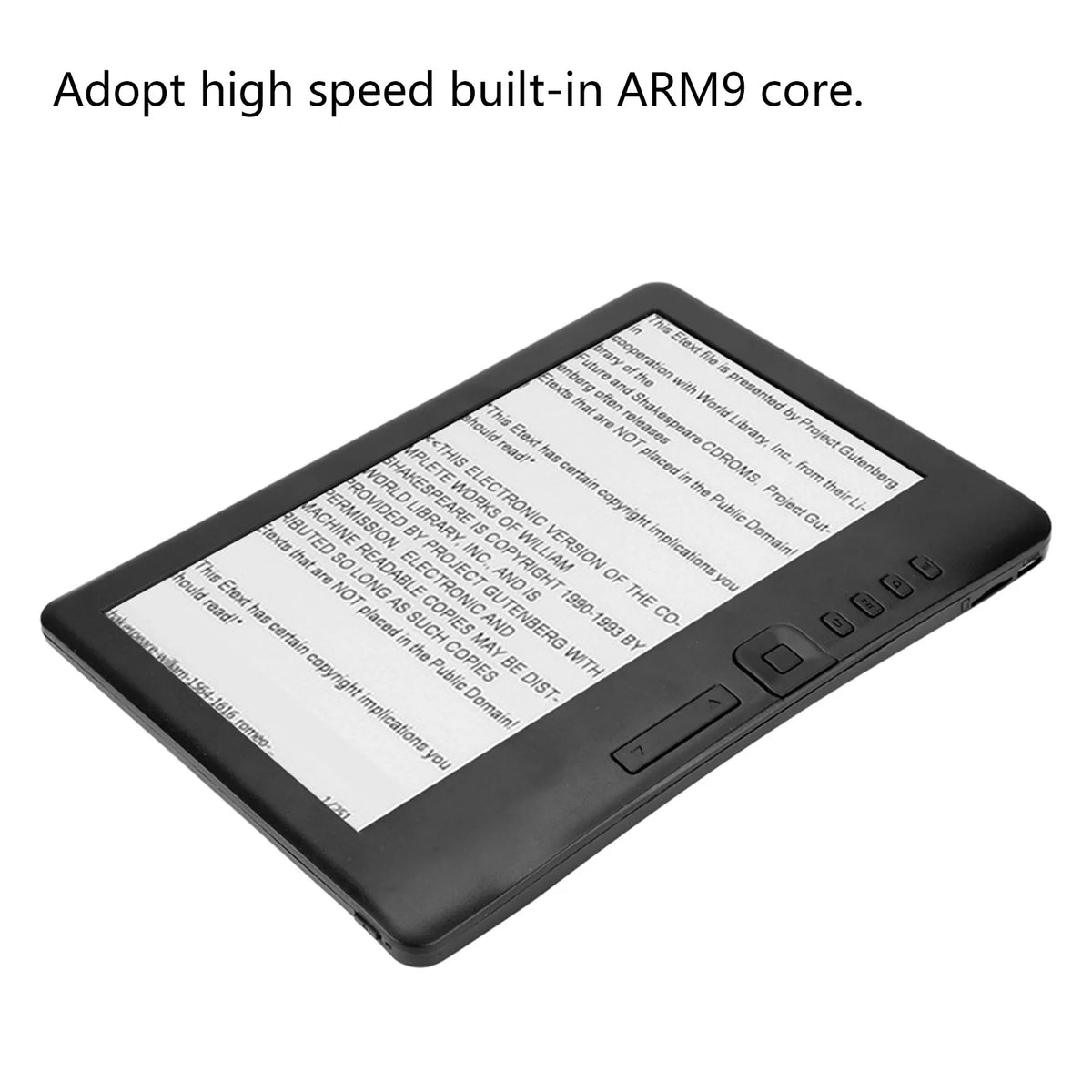 Portable Waterproof 7-Inch E-Book Reader Color Screen W734056