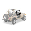 Black Upper Fabric Door Skins Replacement C339586