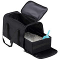Black 2In 1 Foldable Cat Litter Box W527