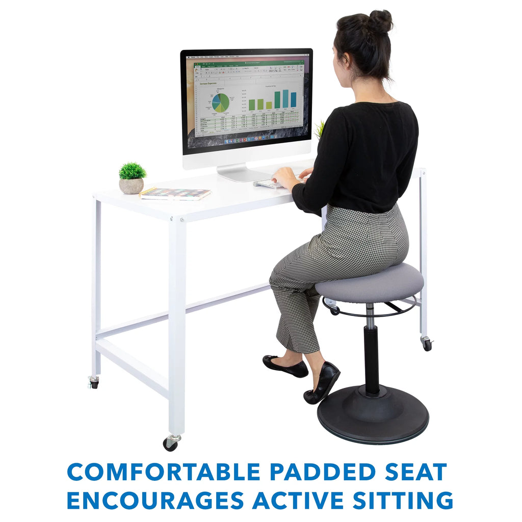 Height Adjustable Standing Desk Stool H19503