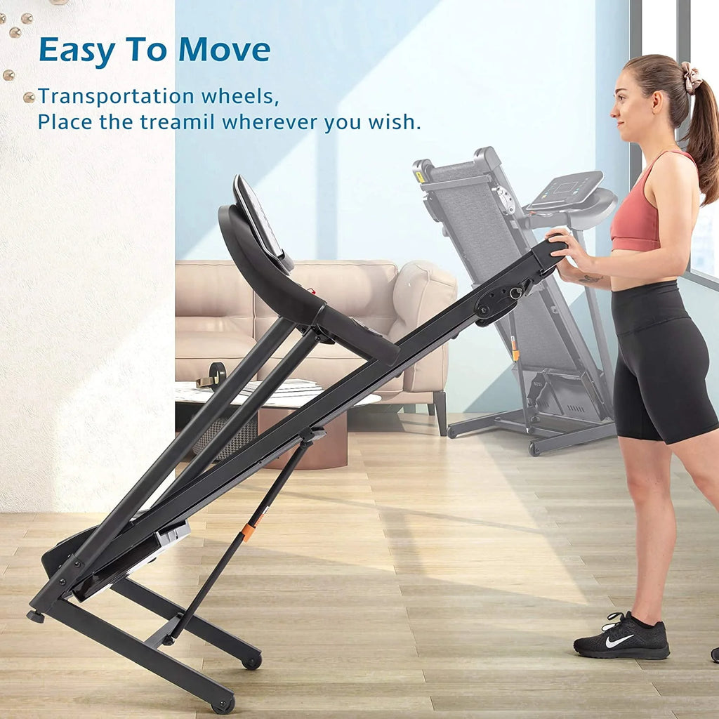 Folding 2.5HP Electric Treadmill with Incline C678