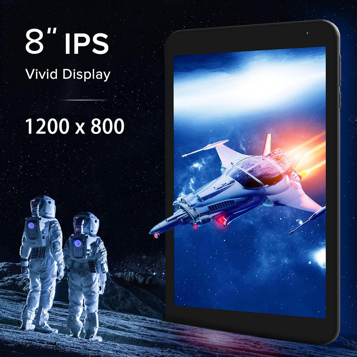 2 Pack Silver Grey 8 inch Android Tablet L7306