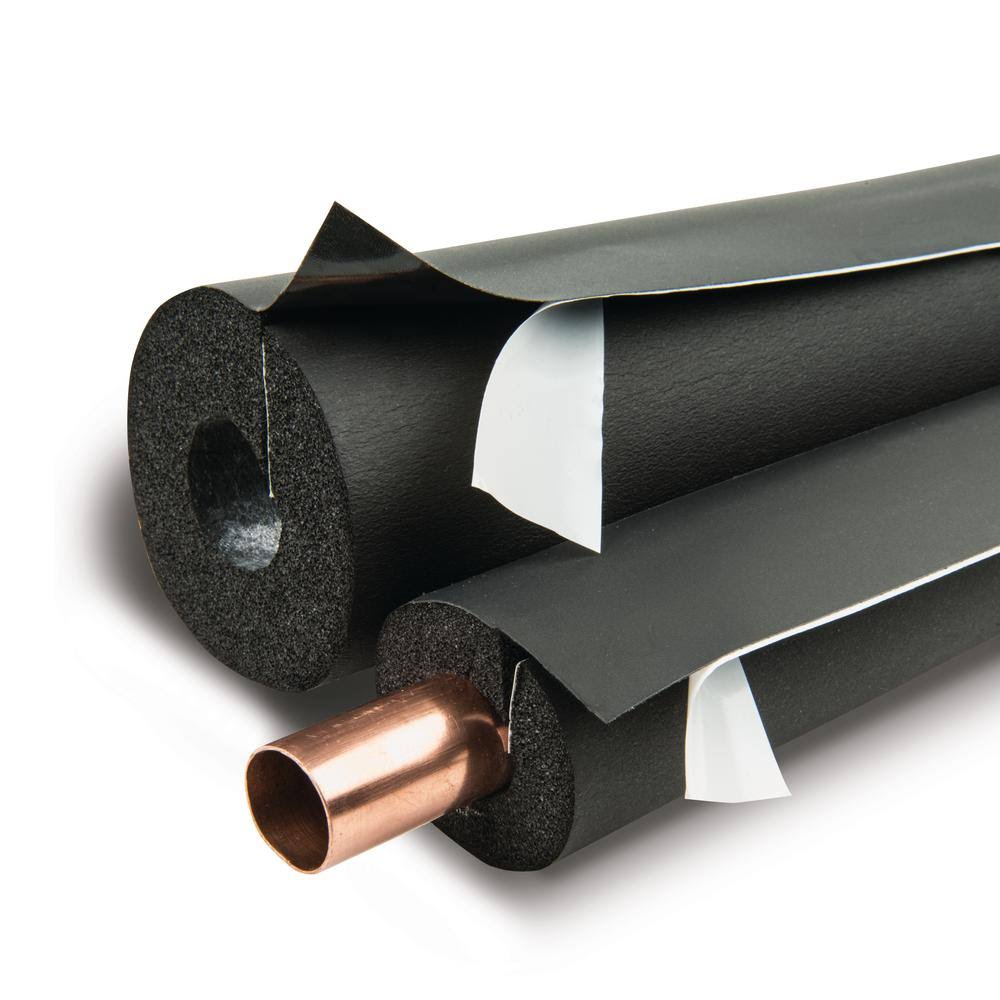 Lap Self-Seal Pipe Insulation Rubber, 150 Lineal Feet/Carton D2784