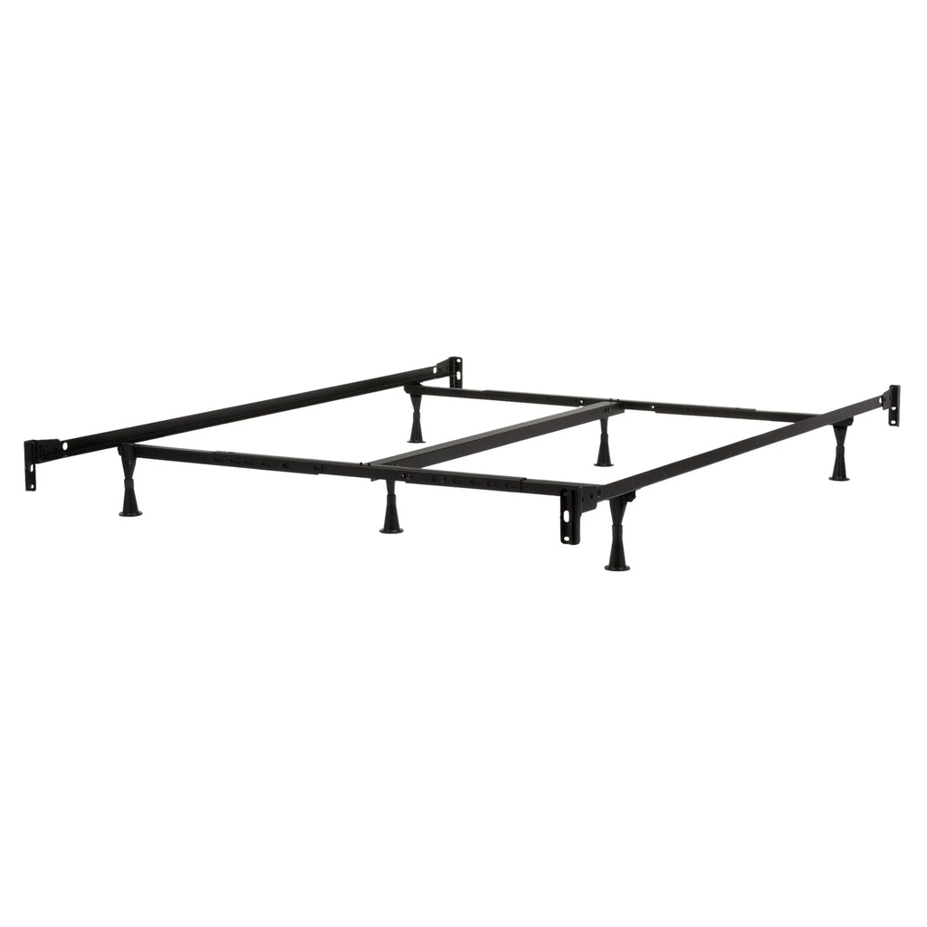 Medium Firm Innerspring PillowTop Mattress Set with Bed Frame Full V99105