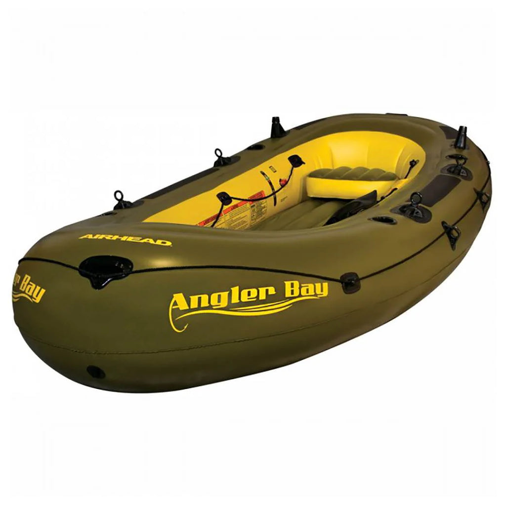 6 Person Inflatable Fishing Boat Raft Float, Green P493802