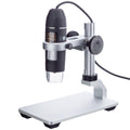 200X 2MP 8-LED Zoom USB Digital Microscope with Metal Stand J567