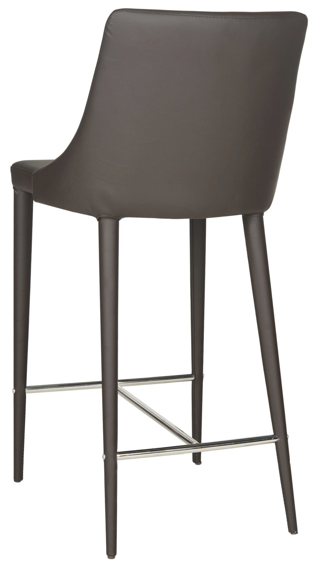 Contemporary Glam Counter Stool with Footrest V413214