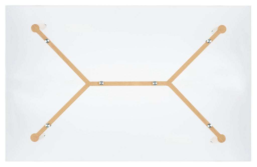 Scandinavian Glass Dining Table R504469