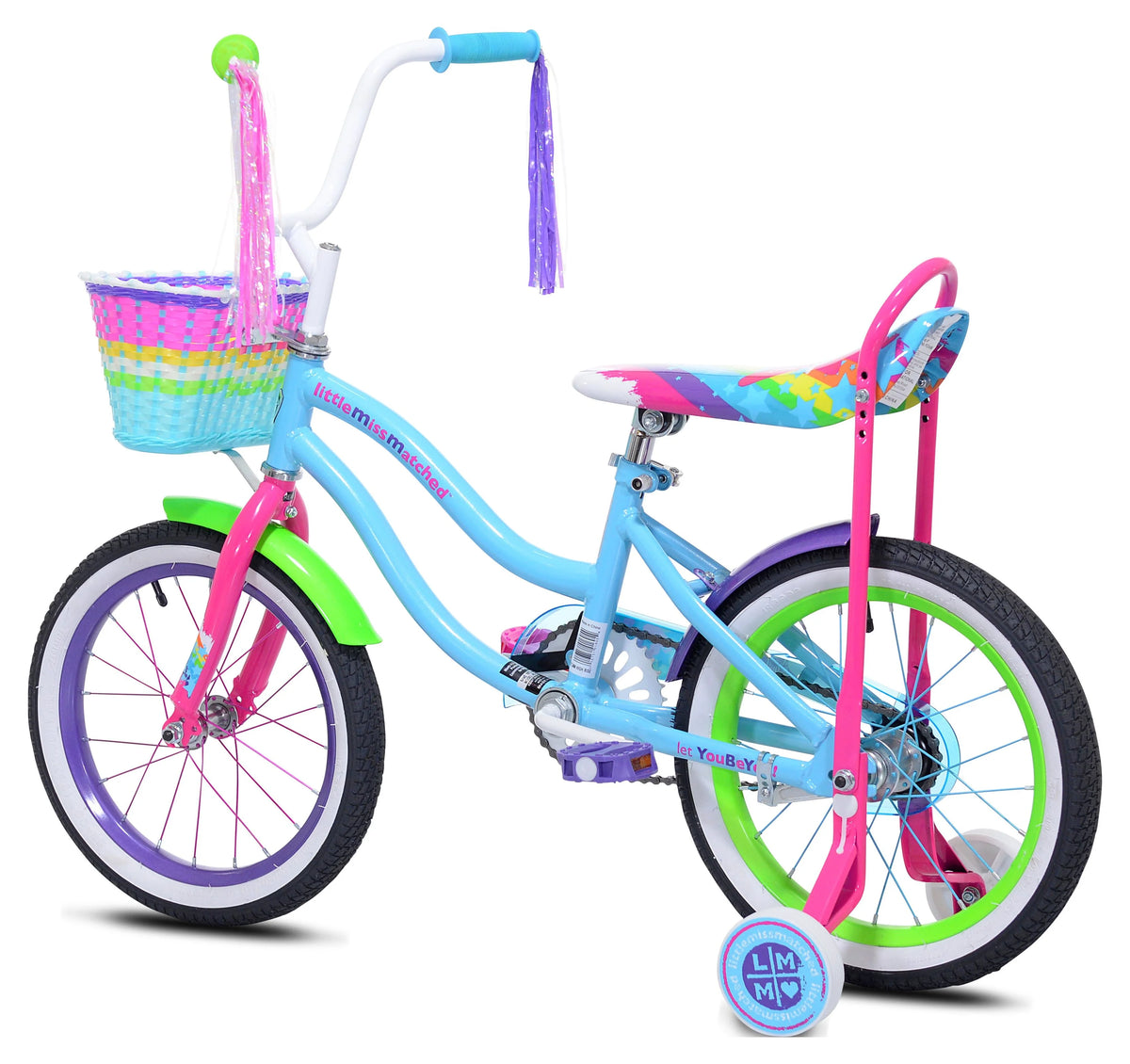 16 Blue and Green Bicycle I7342